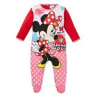 Minnie Mouse Baby Sleepsuit