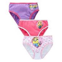 Minions Pack of Three Knickers