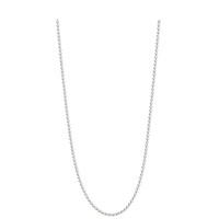 Mi Moneda silver ball link necklace - 80cm