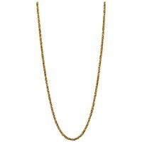 mi moneda destello gold plated necklace 90cm