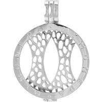 Mi Moneda silver carrier pendant - small