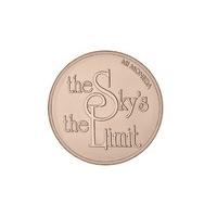 mi moneda sky stronger rose gold plated coin large