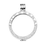 mi moneda silver deluxe carrier pendant small