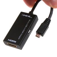 micro usb mhl to hd adapter cable