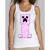 minecraft creeper pink (female)