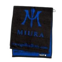 Miura Tour Golf Towel Black/Blue