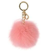 michael michael kors fur pom pom bag charm