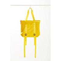 Mimi Convertible Yellow Tote Backpack, YELLOW