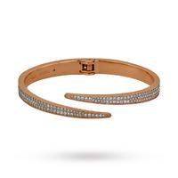 michael kors matchstick pave rose gold tone cuff mkj3511791