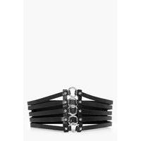 Mini Rings Waist Belt - black