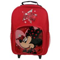 Minnie Mouse Red Premium Wheeled Trolley Bag