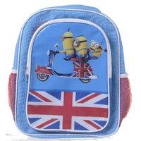 Minion Movie British Backpack With Pockets