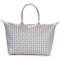 mi pac art deco weekender womens shoulder bag in white