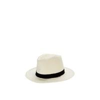 Miss Selfridge Straw Fedora Hat