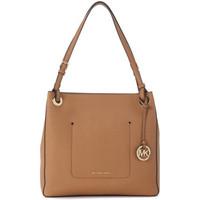 MICHAEL Michael Kors Michael Kors Walsh handbag in brown saffiano leather women\'s Handbags in brown