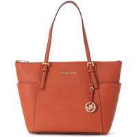 MICHAEL Michael Kors Michael Kors Jet Set Item tote bag in orange saffiano leather women\'s Shoulder Bag in orange