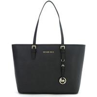 MICHAEL Michael Kors Jet Set Travel Michael Kors shoulder bag in black saffiano leath women\'s Shopper bag in black