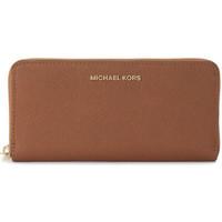 MICHAEL Michael Kors Michael Kors brown saffiano leather wallet women\'s Purse wallet in brown