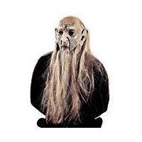 millenrian mens mask with wig beard fancy dress