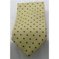 Milano yellow and blue silk tie