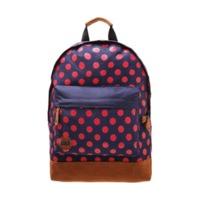 Mi-Pac All Polka Backpack Navy/Red