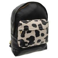 Mi Pac Gold Cow Print Backpack