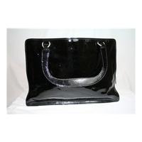 MIU MIU - Size: M - Patent Leather Black - Briefcase