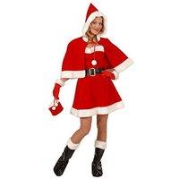 Miss Santa Dress Professional Quality Costume For Father Christmas Fancy Dress