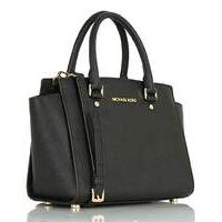 Michael Kors S Large TZ Satchel Black