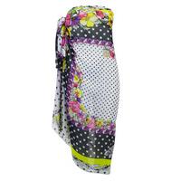 miradonna black sarong italian garden