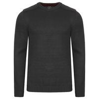 Minos Knitted Jumper in Charcoal Marl  Kensington Eastside