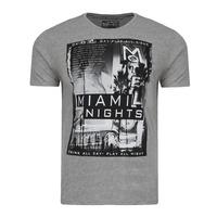 miami nights t shirt in grey dissident