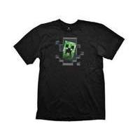 minecraft creeper inside large t shirt black ge1145l