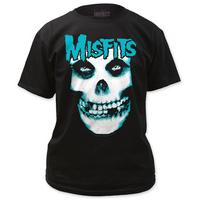 misfits blue logo with white skull