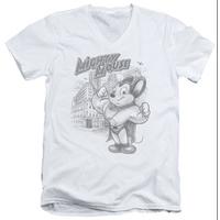 Mighty Mouse - Protect And Serve V-Neck