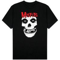 Misfits - Red logo Misfits skull