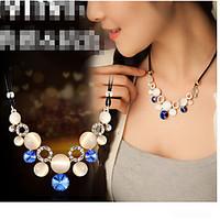 MISSING U Party / Casual Alloy / Gemstone Crystal / Cubic Zirconia Statement Necklace
