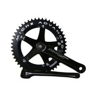 Miche Primato Advanced Track Chainset | Black - Mix - 165mm