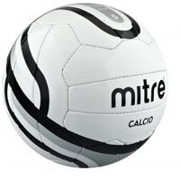 mitre calcio 18 panel training ball white