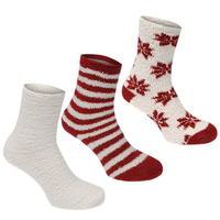 Miso Cosy Lounge Socks 3 Pack Ladies