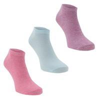 Miss Fiori 3 Pack Trainer Liner Socks Ladies