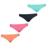 Miso 4 Pack Cotton Briefs Ladies