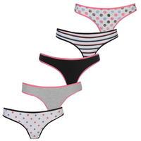 Miso Thongs 5 Pack Ladies