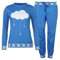 Miso Rib Cuff Pyjama Set Ladies