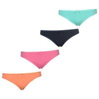 Miso 4 Pack Cotton Briefs Ladies