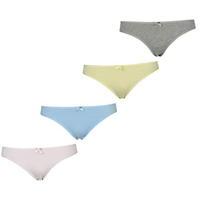 Miso 4 Pack Cotton Briefs Ladies