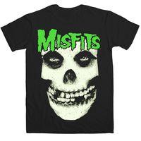 Misfits T Shirt - Glow Skull