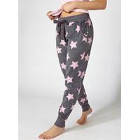 Minky star fleece pants