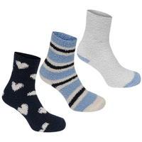 miso cosy lounge socks 3 pack ladies