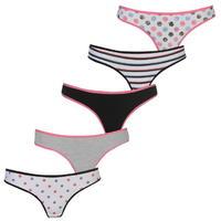 Miso Thongs 5 Pack Ladies